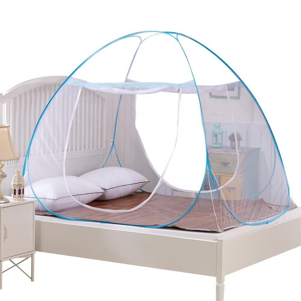 Easy To Setup Queen Size Mosquito Net Canopy For Bed 150cm | Shopee ...