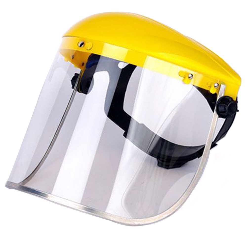 Face Shield Replace PVC Replacement Safety Grinding Protective Head ...