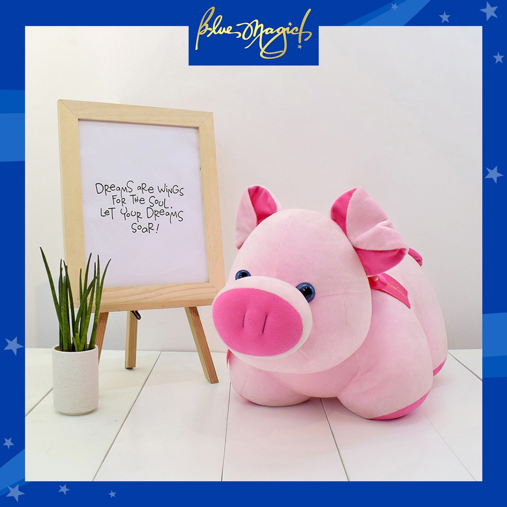 pink pig stuffed animal