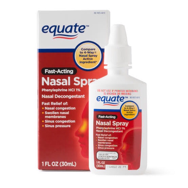 four way nasal spray