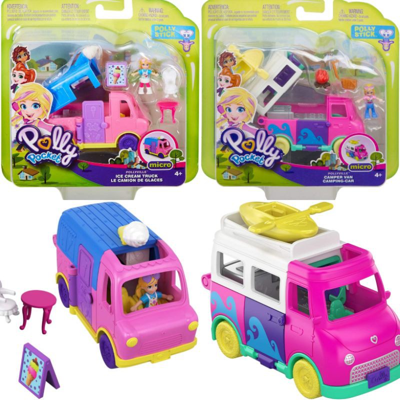 polly pocket camper