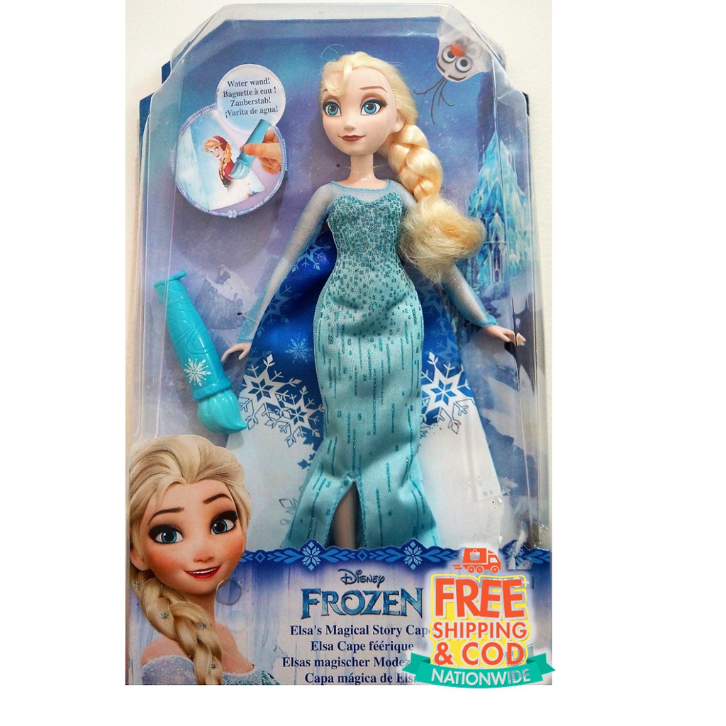 elsa doll with cape