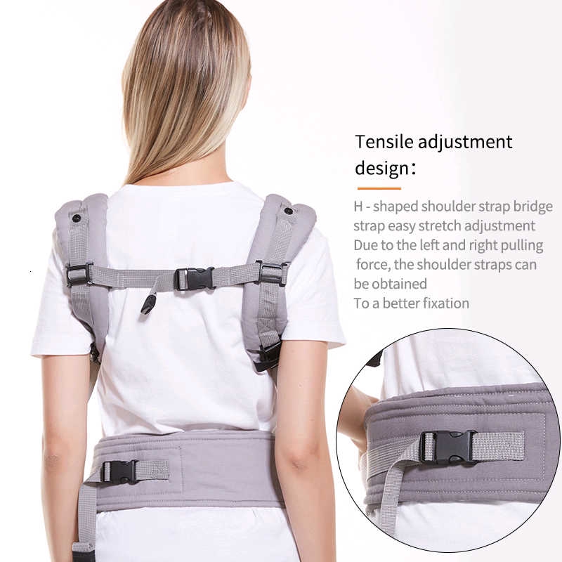 348CM Adjustable Ergonomic Baby Carriers Backpack Portable Baby Sling