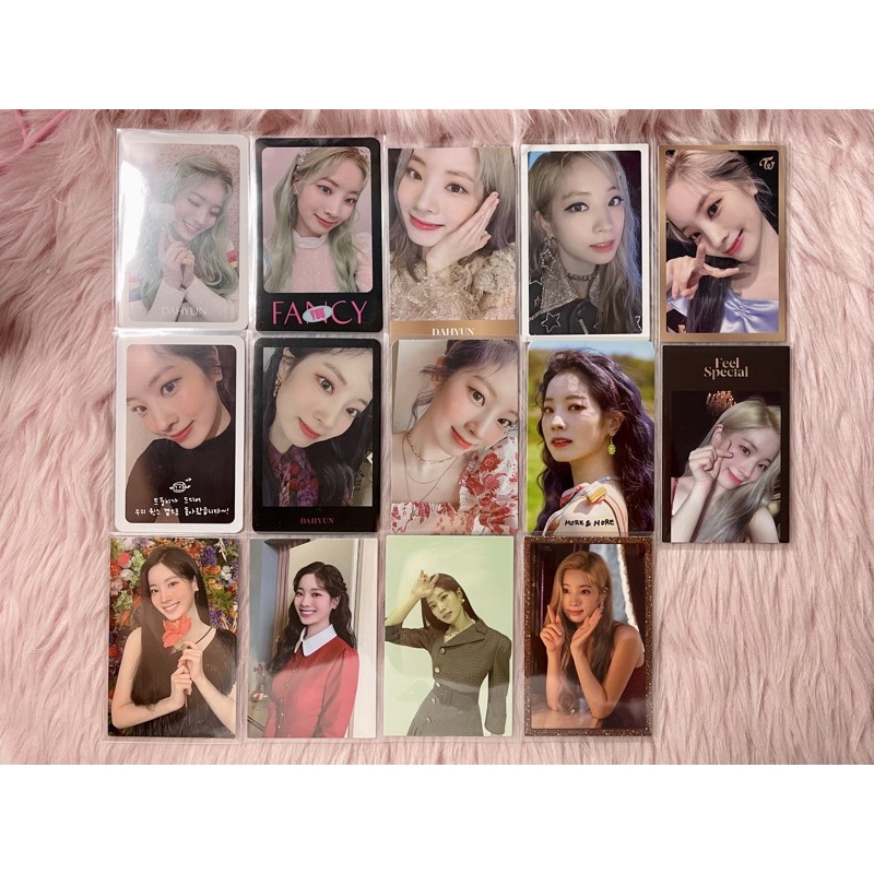 twice: dahyun album photocards (TOL,EWO,M&M,FS,FANCY,SN) | Shopee ...