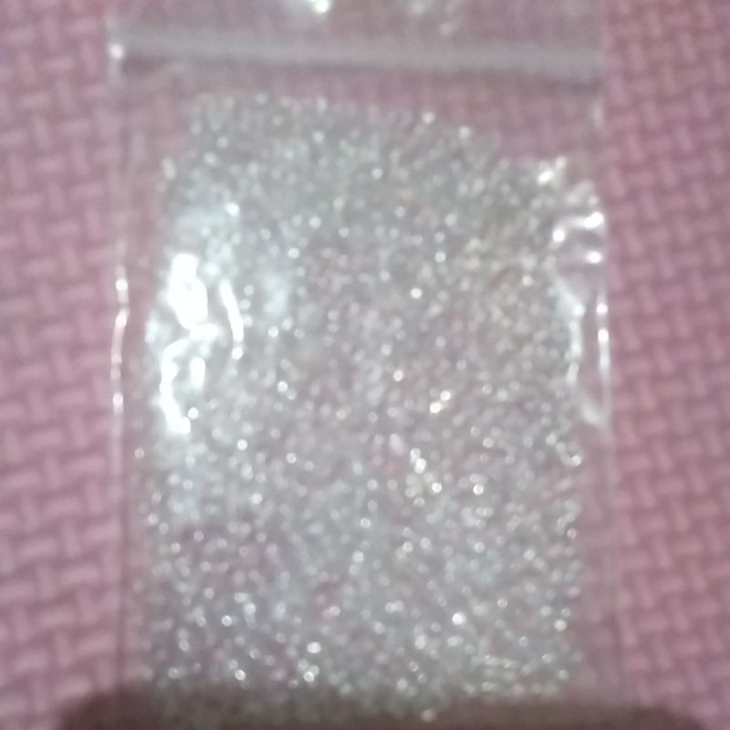 seed beads crystalized 2mm 15 grams