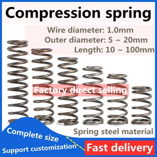 New 10pcs Wire diameter 0.4mm Miniature Torsion Spring 
