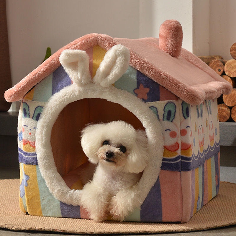 Special sale dog kennel Four seasons universal dog house Small dog Teddy removable and washable cat kennel dog house Summer cool kennel pet dog supplies