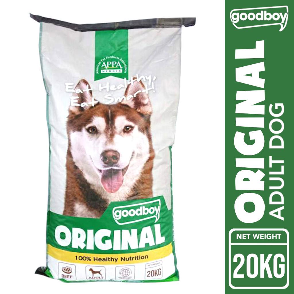 Good Boy Dog Food Original for Adult Dog 20kg Shopee Philippines