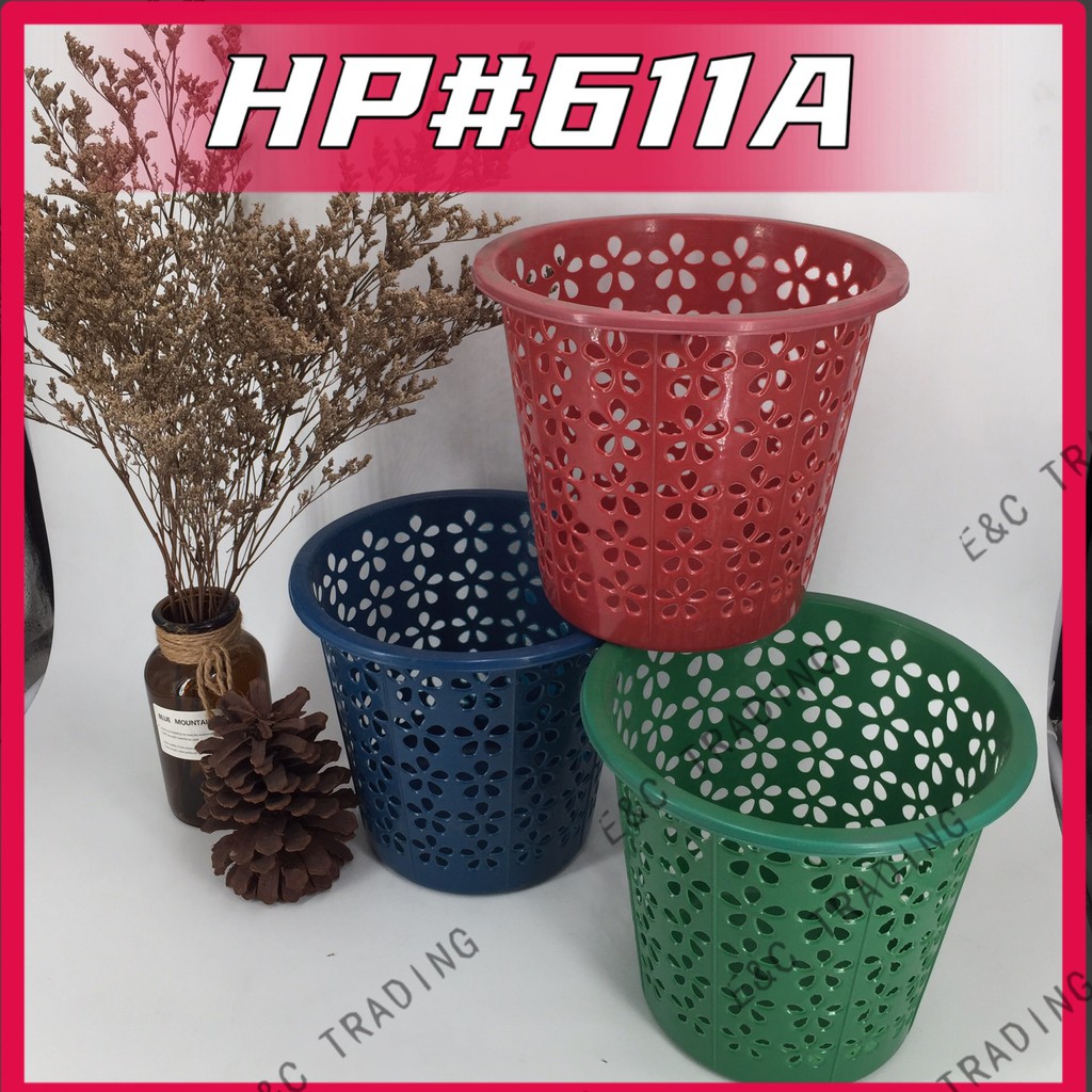 SMALL COLORED PLASTIC LAUNDRY BASKETS/BIN (3pcs/set) Shopee Philippines