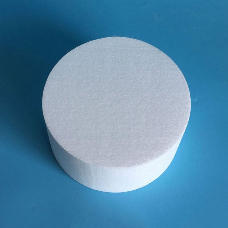 Round Styrofoam Cake Dummy (6 inch)