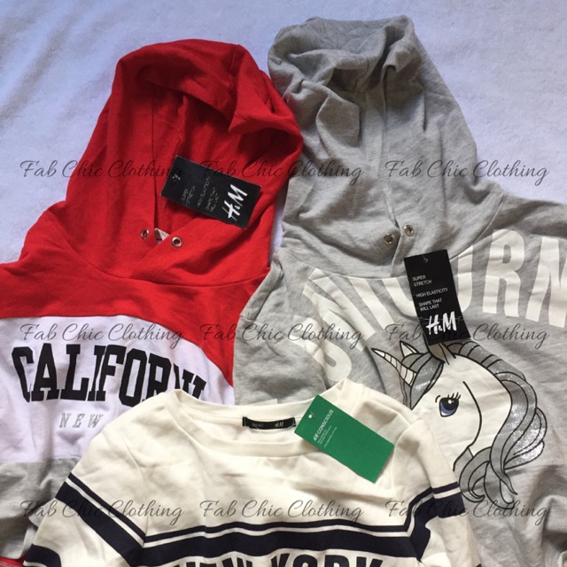 hoodie h&m shopee