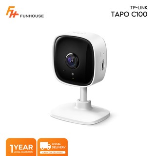 Tp-Link Tapo C100 Home Security Wi-Fi Camera Advanced Night Vision High Definition Video