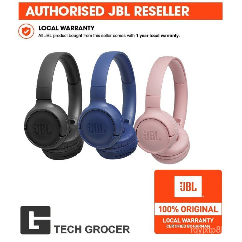 JBL Tune 500BT / T500BT Tune500BT Wireless OnEar Headphones Conn