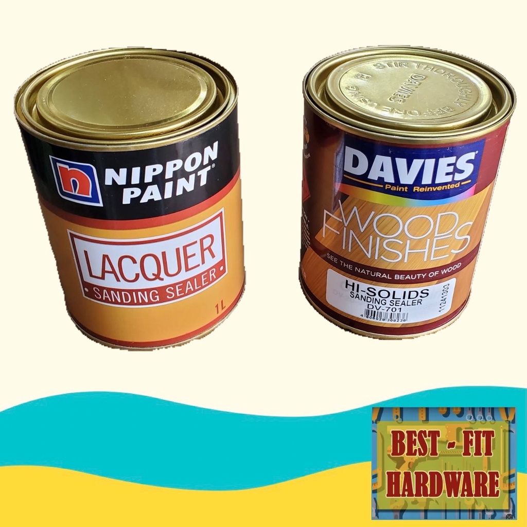 NIPPON DAVIES LACQUER SANDING SEALER 1 LITER Shopee Philippines