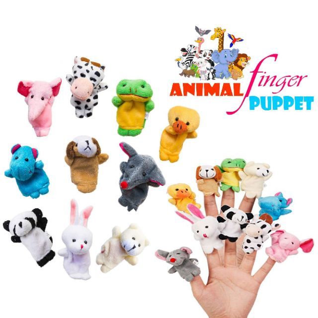 animal finger puppets