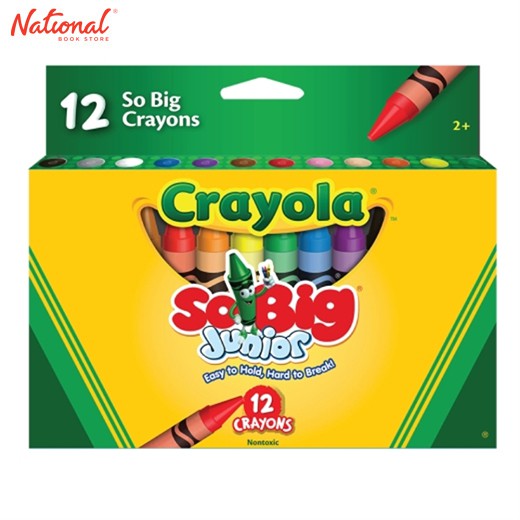 Crayola Jumbo Crayon 8 Colors So Big Minnies Shopee Philippines