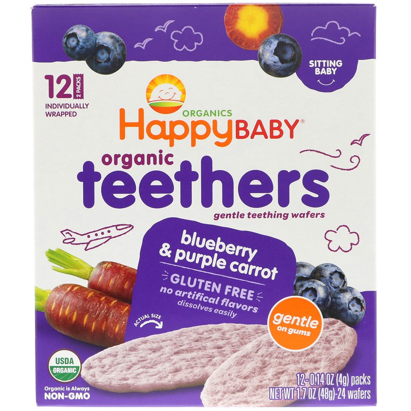 organic teething powder