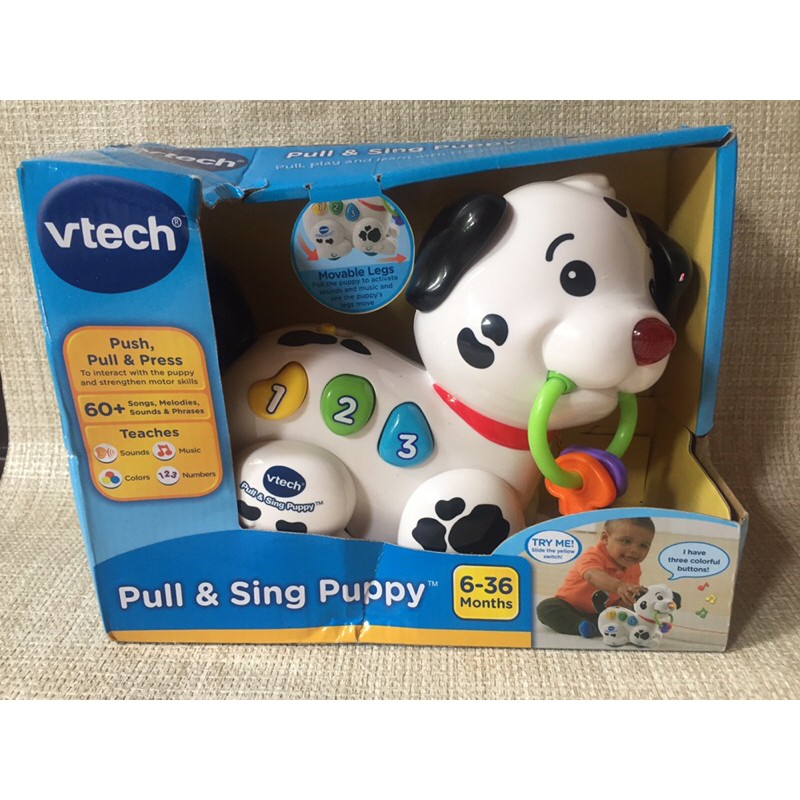 vtech pull along puppy