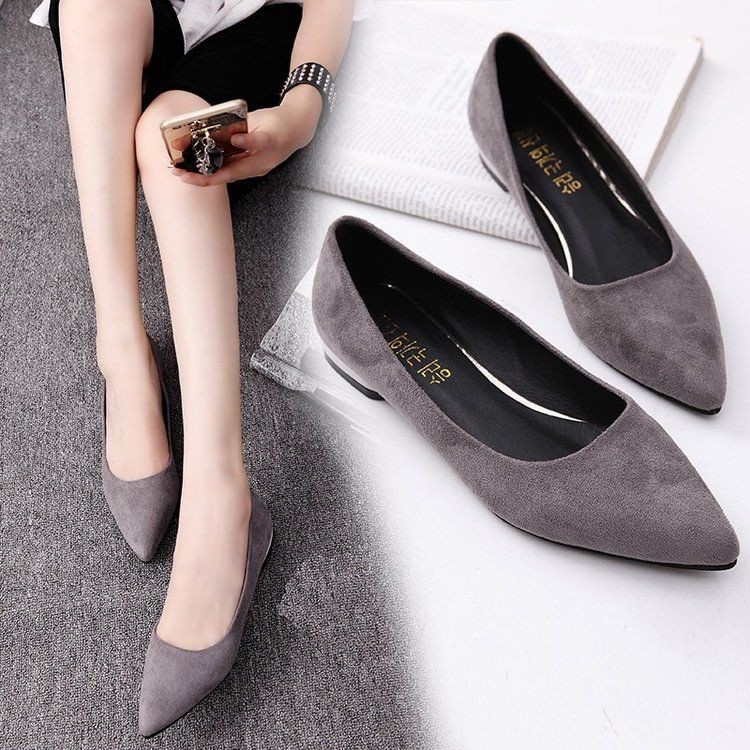 flat interview shoes