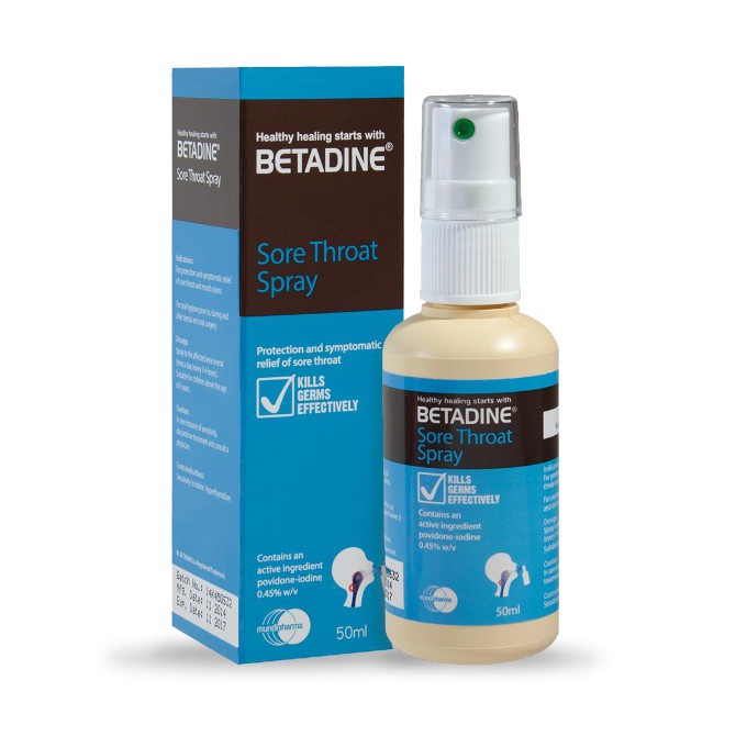 BETADINE Throat Spray 50ml | Shopee Philippines