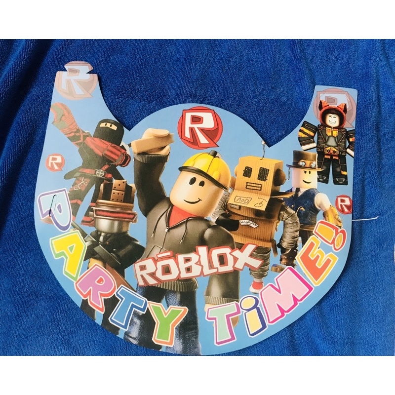 Roblox Party Hats 10pcs | Shopee Philippines