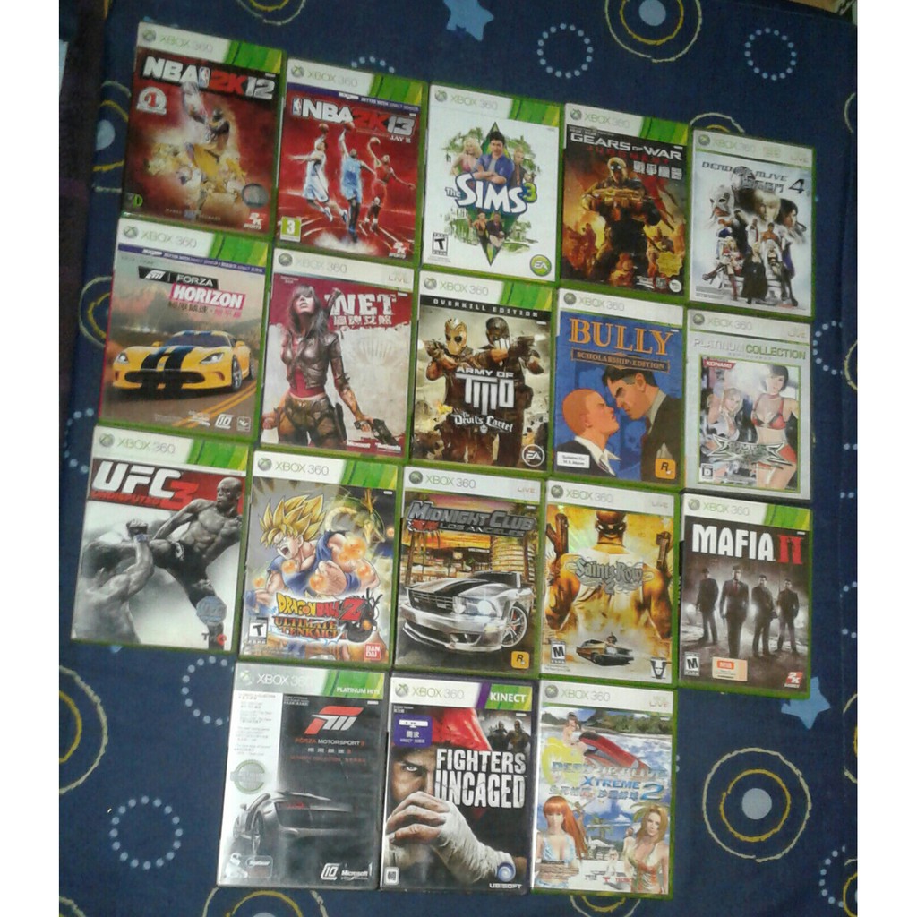 old xbox 360 games