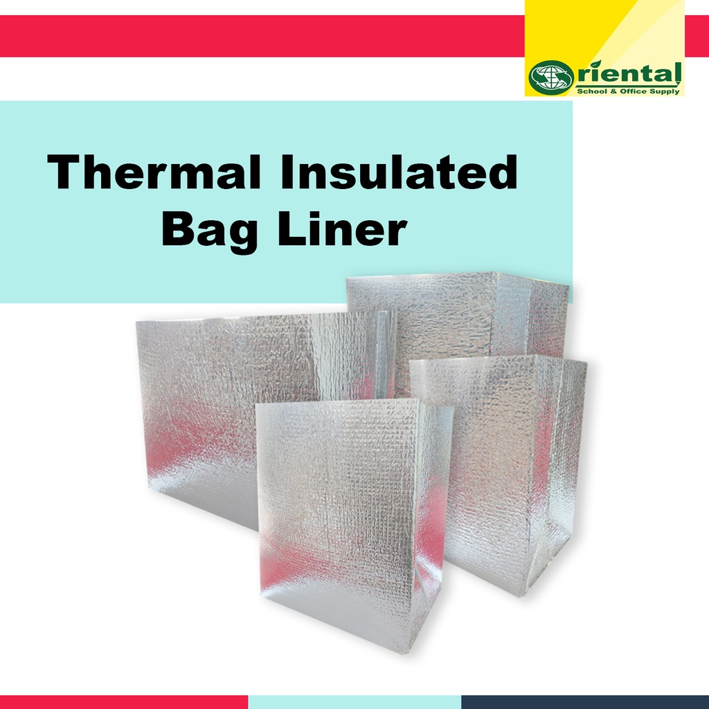 Reusable Thermal Insulated Bag Liner / Sold per Piece Shopee Philippines