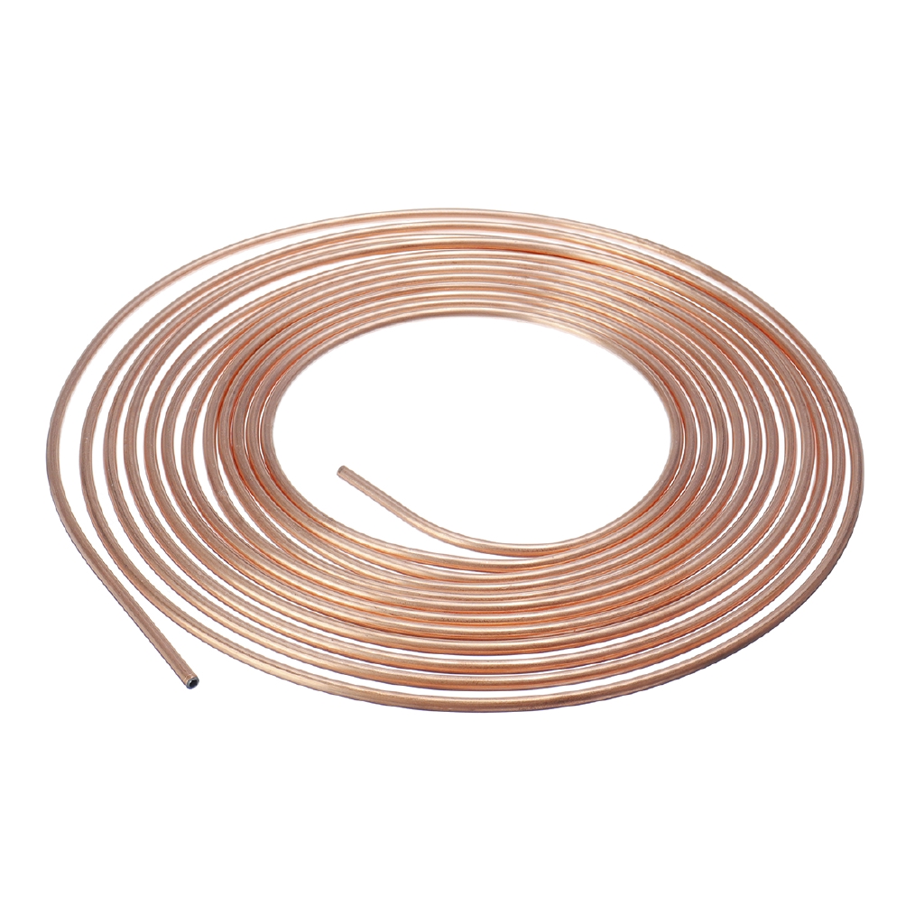5-25ft coils Copper Nickel Brake Line Tubing 125 Feet of 1/4" .028" Wall
