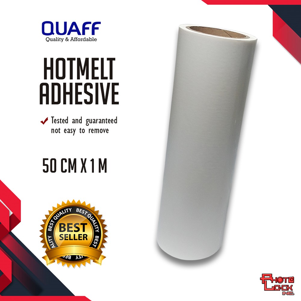 (20inches * 1 meter) QUAFF Hotmelt Adhesive / Hotmelt Glue for Patches