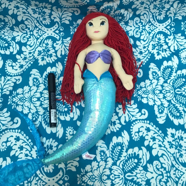 little mermaid stuffed doll