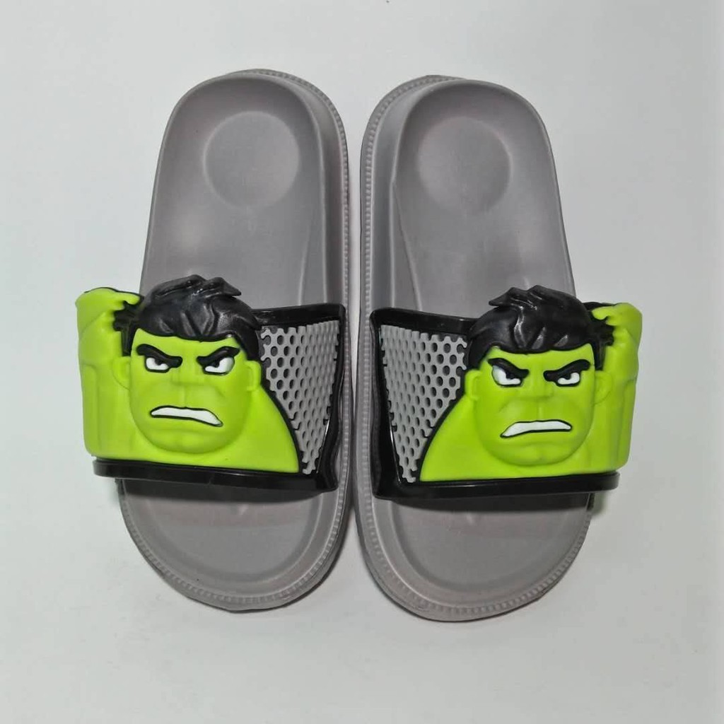 kids hulk slippers
