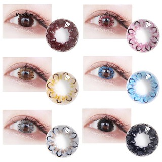 Ra 2pcs Colored Contact Lenses Comfortable Cosmetic Wear Parties