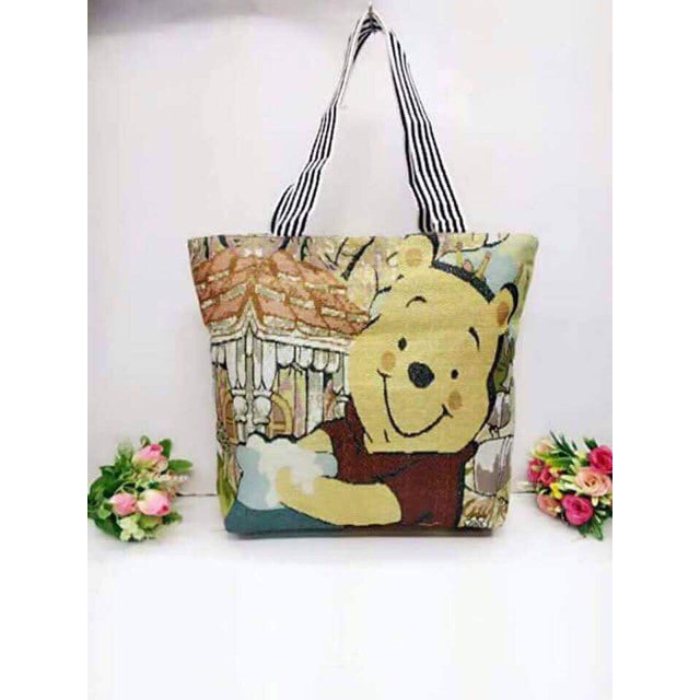 harrods winnie the pooh tote bag