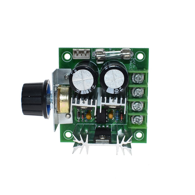 PWM Max 200W 6V 12V 24V Reversing Switch Adjustable DC Motor Speed Controller L 