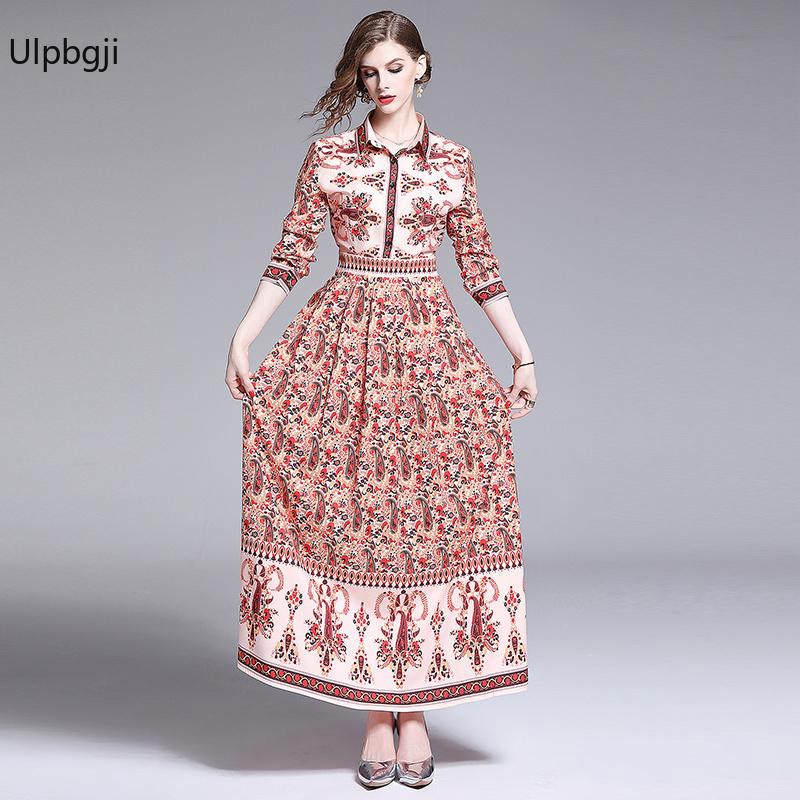 bohemian long dress