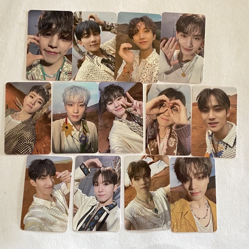 Seventeen Face the Sun Fansign Photocard Face the Sun Weverse PC ...