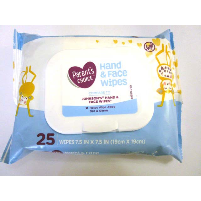 ingredients in parents choice wipes