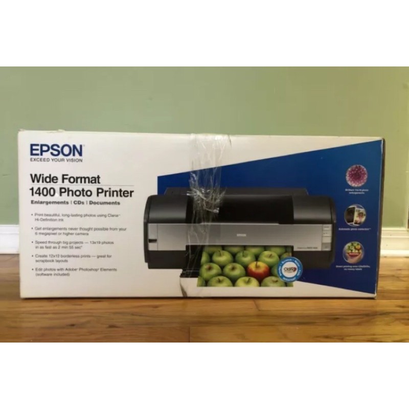 C11C655001 Epson Stylus Photo 1400 Wide-Format Colour Inkjet Printer