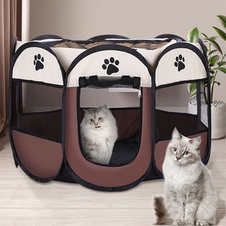 Pet Playpen For Dog Cat Foldable Cat Dog Cage Delivery Room Portable Dog Tent Travel Dog Playpen