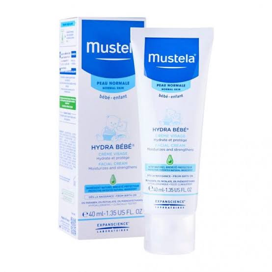 mustela hydra bebe facial cream 40ml