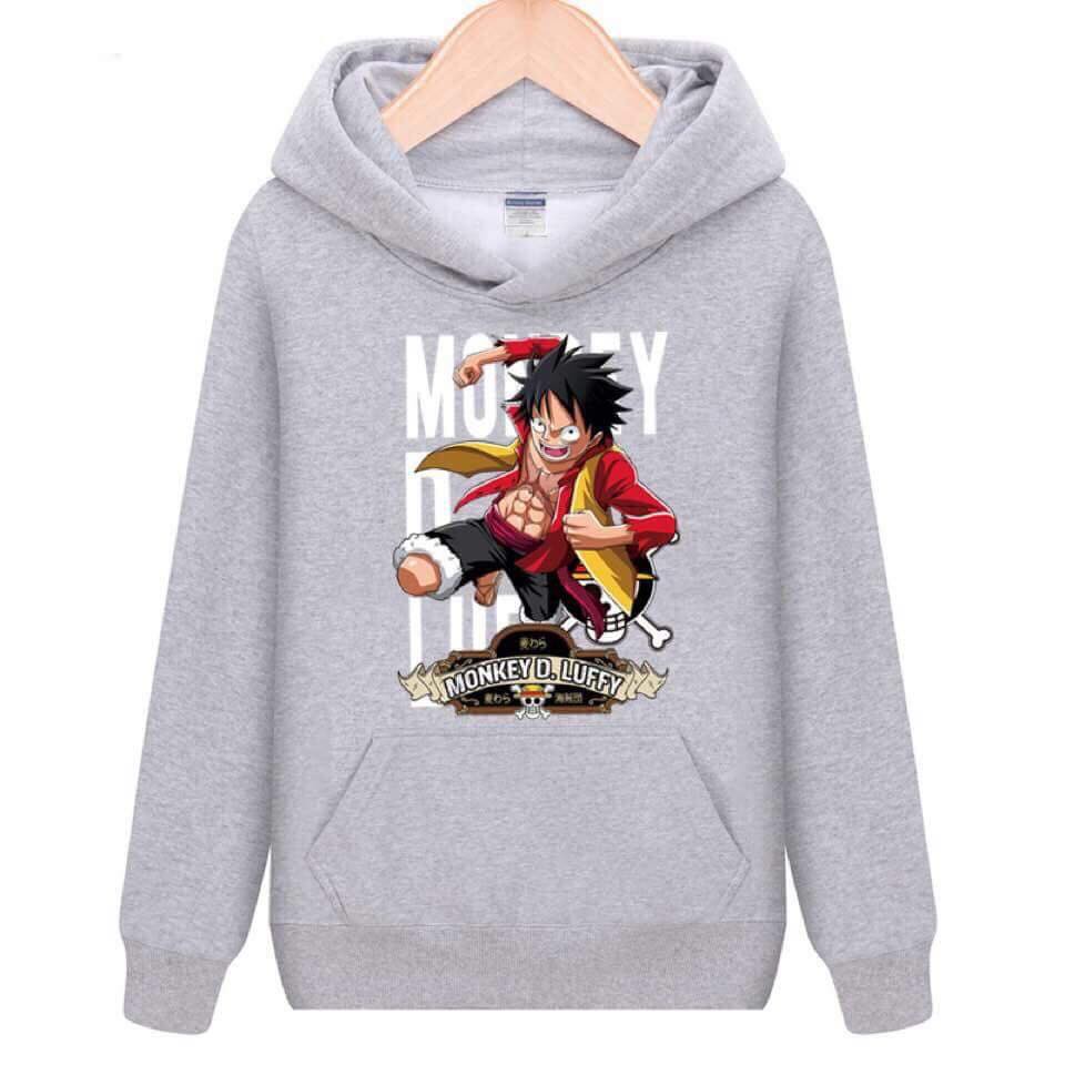 One Piece Luffy Hoodie Jacket Shopee Philippines