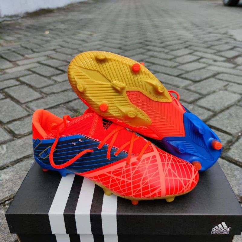 Adidas Nemeziz  Spiderman Soccer Shoes | Shopee Philippines