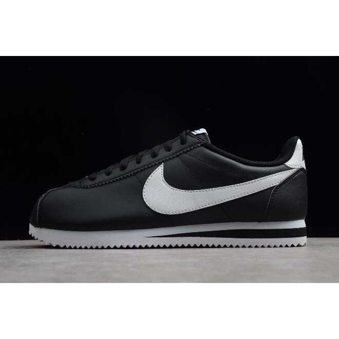 cortez leather black