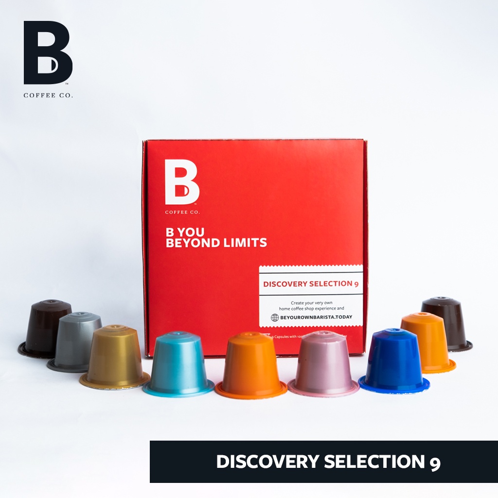 B Coffee Co. Discovery Selection 9 - 9 Assorted Nespresso Compatible ...