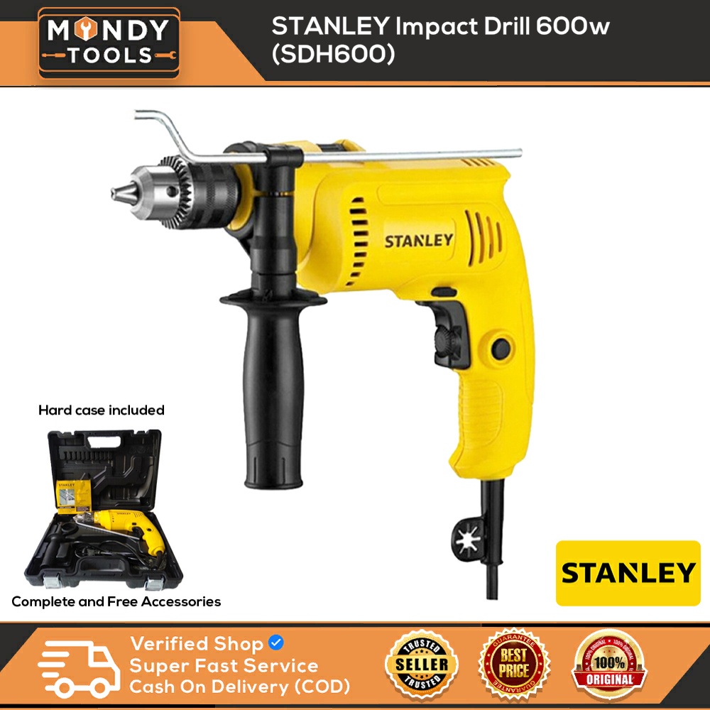 STANLEY Impact Drill 600w (SDH600) (Original) | Shopee Philippines