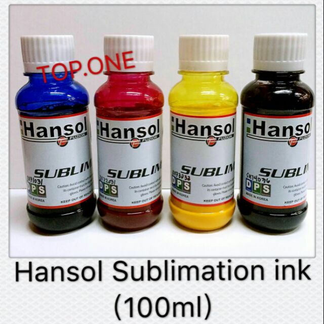Hansol sublimation ink 100ml Shopee Philippines
