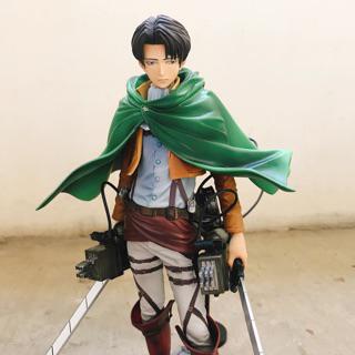 Banpresto Attack On Titan Master Stars Piece Levi With 3d Maneuver Mib Open For Check Shopee Philippines