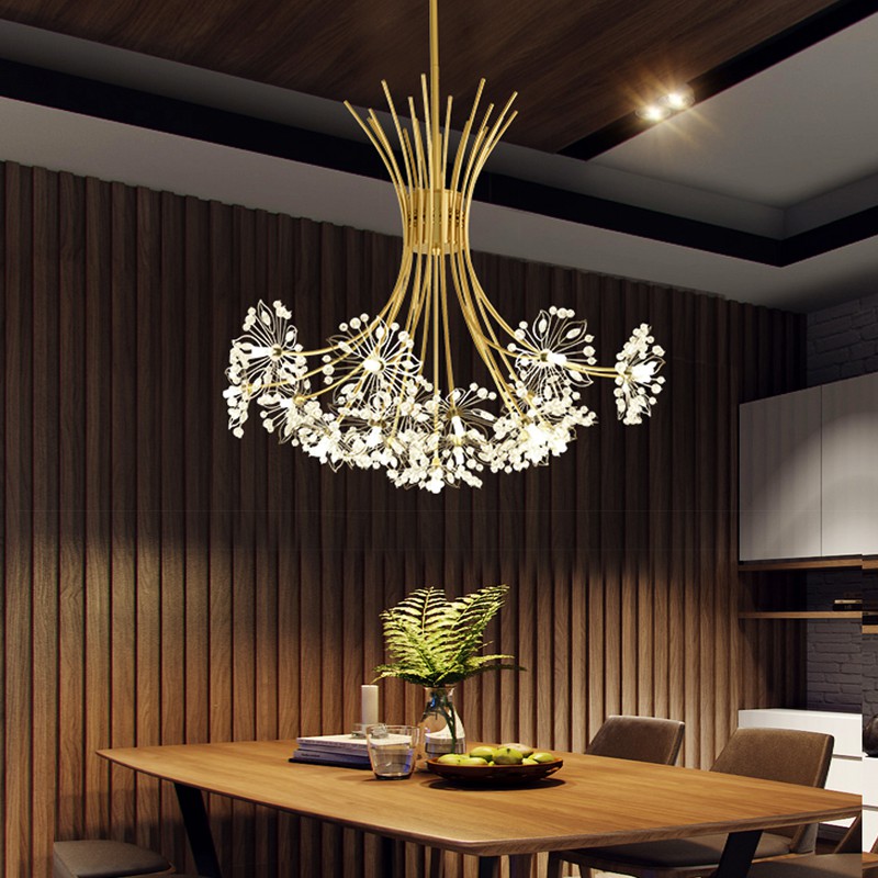 modern art deco chandelier