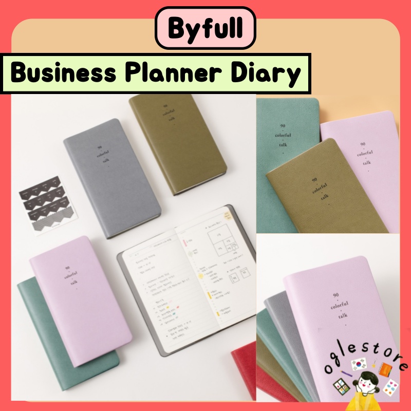 Byfulldesign Meeting Manager Korean Planner Business Diary Meeting