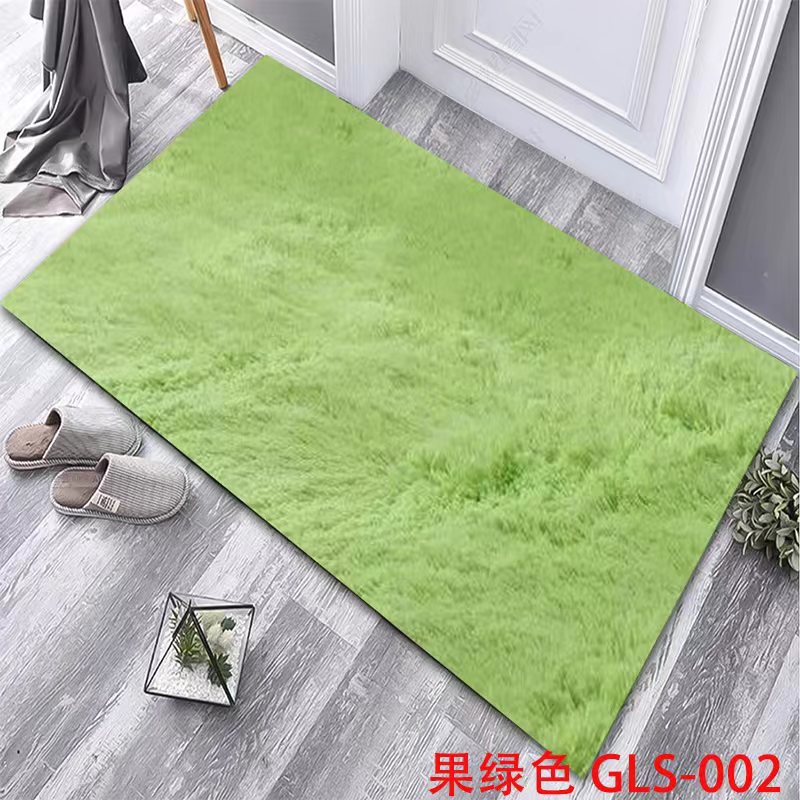 Low Profile Door Mat with Rubber Backing for Corrider Bathroom Bedroom Living Room Entry Aurora Starry Sky and Tree Silhouette SIGOUYI Modern Non-Slip 18x30in Area Rug Absorbent Water